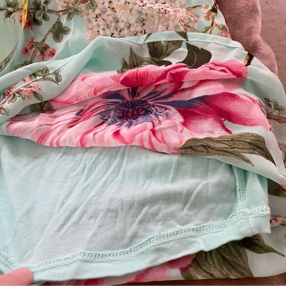 Mamalicious Floral Maternity/ Nursing Dress Occasion Size M - Picture 10 of 13